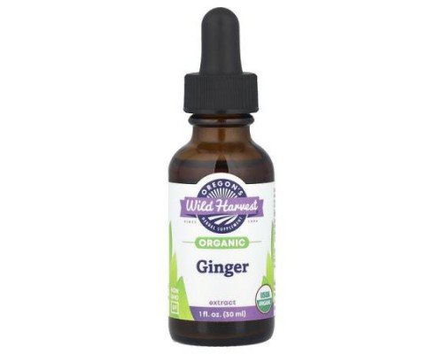 Oregon's Wild Harvest, Organic Ginger Extract, 1 fl oz (30 ml)