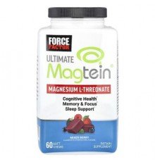 Force Factor, Ultimate Magtein®, Magnesium L-Threonate, Mixed Berry, 60 Soft Chews