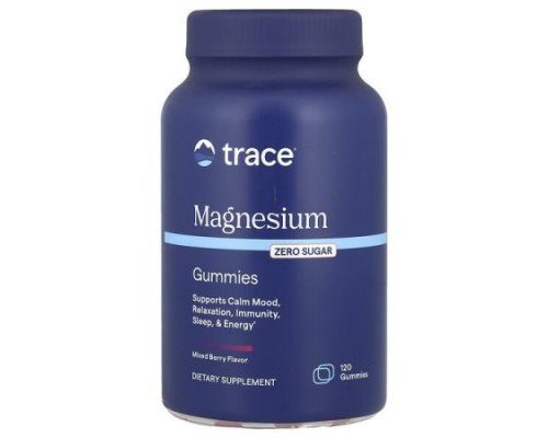 Trace, Magnesium Gummies, Mixed Berry , 120 Gummies