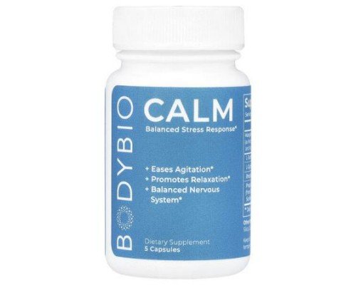 BodyBio, Calm, 5 Capsules