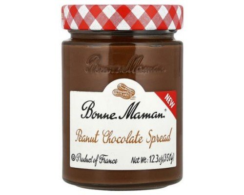 Bonne Maman, Peanut Chocolate Spread, 12.3 oz (350 g)