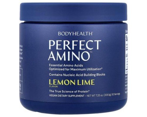 BodyHealth, Perfect Amino™, Lemon Lime, 7.25 oz (205.5 g)