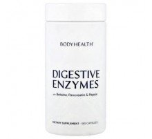 BodyHealth, Digestive Enzymes With Betaine, Pancreatin & Pepsin, 180 Capsules