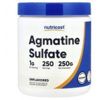 Nutricost, Agmatine Sulfate, Unflavored, 8.9 oz (250 g)