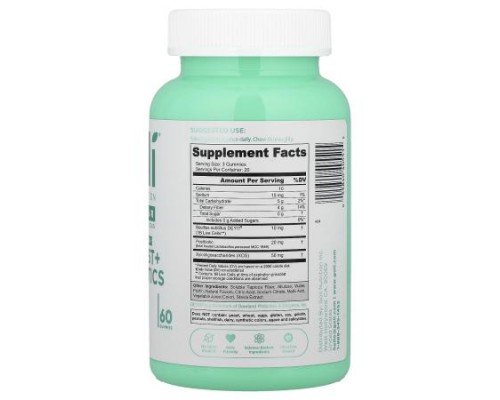 Goli Nutrition, Pre + Post + Probiotics Gummies, 60 Gummies