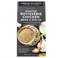 Urban Accents, Roasted Rotisserie Chicken Brine & Rub Kit, 3.75 oz (106 g)