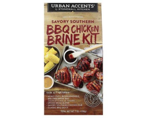 Urban Accents, Savory Southern BBQ Chicken Brine Kit, 7 oz (198 g )