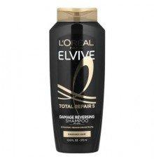 L'Oréal, Elvive, Total Repair 5, Damage Reversing Shampoo, Damaged Hair, 12.6 fl oz (375 ml)