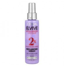 L'Oréal, Elvive, Hyaluron + Pump, Replumping Serum, Dry Dehydrated Hair, 4.4 fl oz (130 ml)