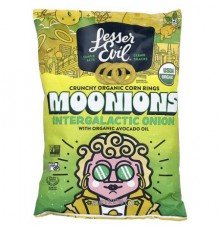 LesserEvil, Moonions, Itergalactic Onion, 6 oz (170 g)