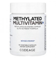 Codeage, Methylated Multivitamin+, 90 Vegetable Capsules