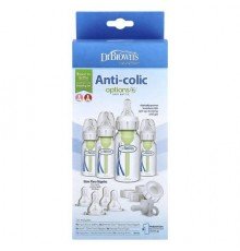 Dr. Brown's, Natural Flow®, Options+™, Anti-colic Baby Bottle, 18 Piece Set