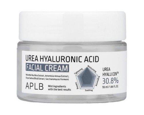 APLB, Urea Hyaluronic Acid Facial Cream, 1.86 fl oz (55 ml)