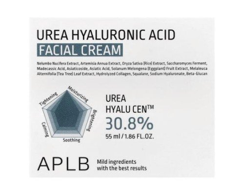 APLB, Urea Hyaluronic Acid Facial Cream, 1.86 fl oz (55 ml)