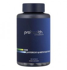 ProHealth Longevity, HMB B-Hydroxy-B-Methylbutyrate, 180 Capsules