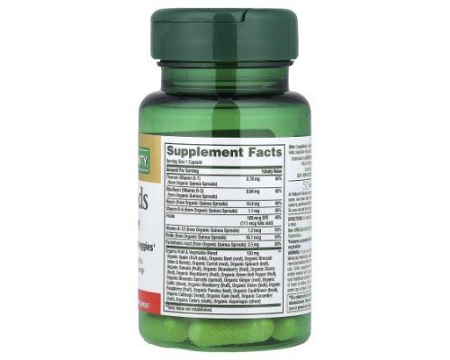 Nature's Bounty, Superfoods Plus Energy, 30 Capsules