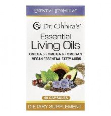 Dr. Ohhira's, Essential Living Oils, 60 Capsules