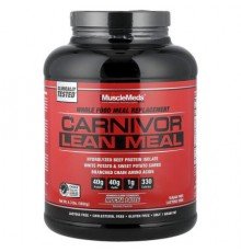 MuscleMeds, Carnivor™ Lean Meal, Mocha Latte, 4.3 lbs (1,980 g)