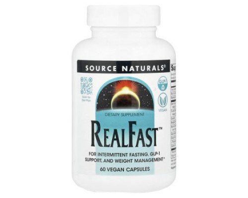 Source Naturals, RealFast™, 60 Vegan Capsules