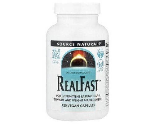 Source Naturals, RealFast™, 120 Vegan Capsules