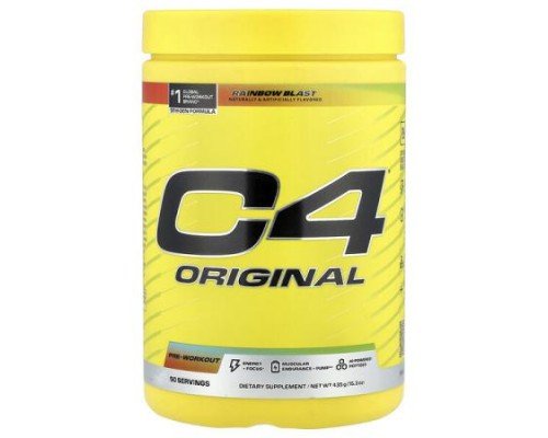 C4 / Cellucor, C4® Original, Pre-Workout, Rainbow Blast, 15.3 oz (435 g)