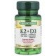 Nature's Bounty, Vitamin K2 + D3, 60 Vegetable Capsules