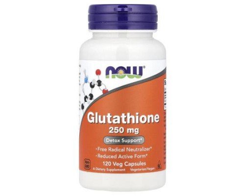 NOW Foods, Glutathione, 250 mg, 120 Veg Capsules