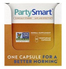 Himalaya, PartySmart®, 10 Packets, 1 Vegetarian Capsule Each
