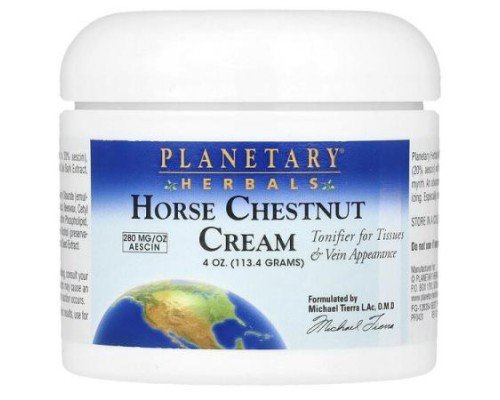 Planetary Herbals, Horse Chestnut Cream, 4 oz (113.4 g)