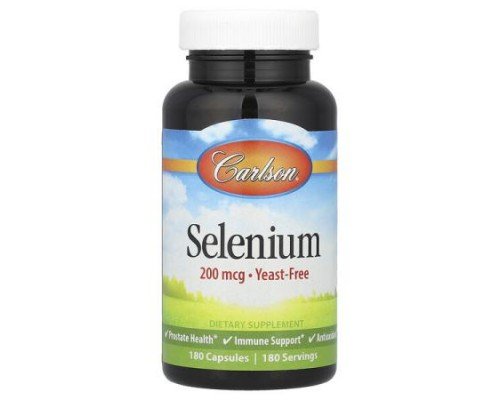 Carlson, Selenium, 180 Capsules