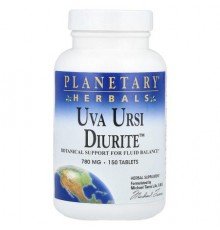 Planetary Herbals, Uva Ursi Diurite™, 150 Tablets