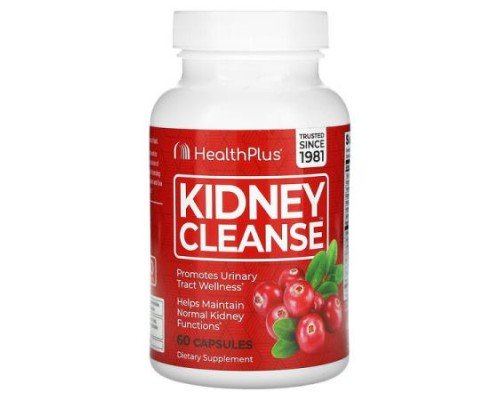 Health Plus, Kidney Cleanse, 60 Capsules