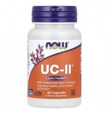 NOW Foods, UC-II® Joint Health with Undenatured Type II Collagen, 60 Capsules