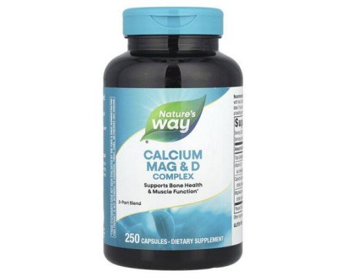 Nature's Way, Calcium Mag & D Complex, 250 Capsules