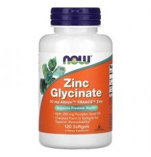 NOW Foods, Zinc Glycinate, 120 Softgels