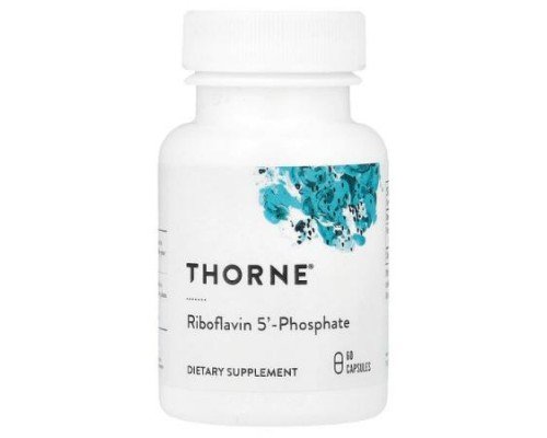 Thorne, Riboflavin 5' Phosphate, 36.5 mg, 60 Capsules
