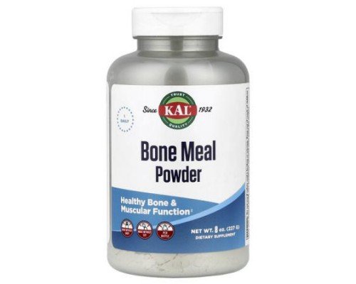 KAL, Bone Meal Powder, 8 oz (227 g)