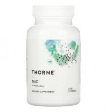 Thorne, NAC, 90 Capsules (500 mg per Capsule)