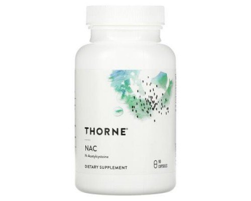 Thorne, NAC, 90 Capsules (500 mg per Capsule)