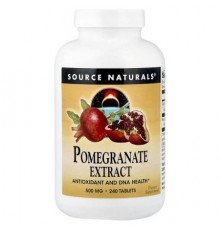 Source Naturals, Pomegranate Extract, 500 mg, 240 Tablets