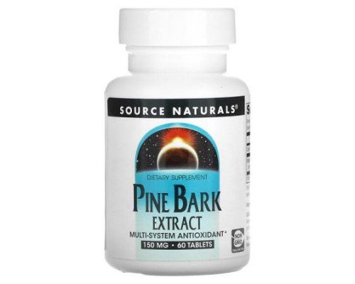 Source Naturals, Pine Bark Extract, 150 mg, 60 Tablets