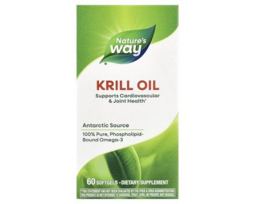 Nature's Way, Krill Oil, 60 Softgels