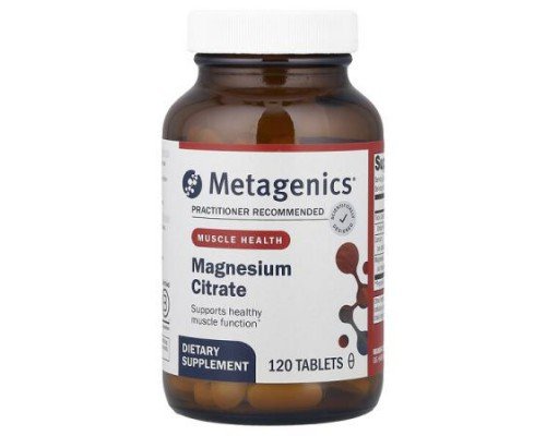 Metagenics, Magnesium Citrate, 120 Tablets