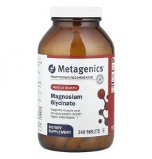 Metagenics, Magnesium Glycinate, 100 mg, 240 Tablets