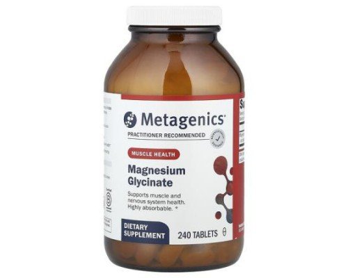 Metagenics, Magnesium Glycinate, 100 mg, 240 Tablets