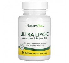 NaturesPlus, Ultra Lipoic, 30 Tablets