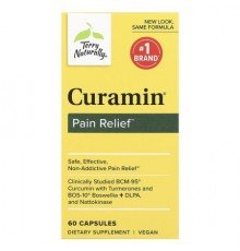 Terry Naturally, Curamin, Pain Relief, 60 Capsules