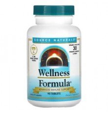 Source Naturals, Wellness Formula, Advanced Immune Support, 90 Tablets