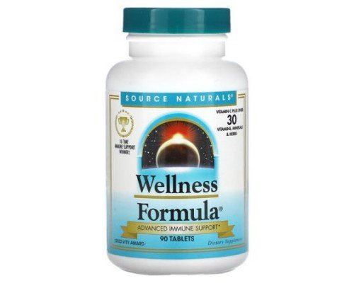 Source Naturals, Wellness Formula, Advanced Immune Support, 90 Tablets