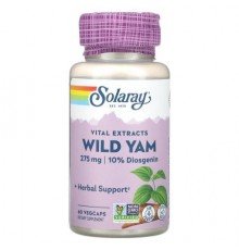 Solaray, Vital Extracts Wild Yam, 60 VegCaps